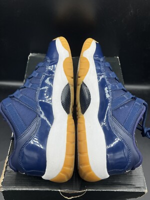Air Jordan 11 Retro Low 'Navy Gum' (GS) SZ 6Y / 6 Men's / 7.5