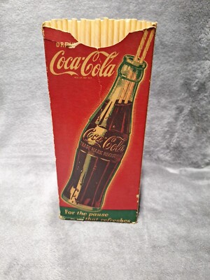 1950's, Coca-Cola, "Un-Used" Box Drinking Straws (Vintage Very Hard To  Find!) | eBay