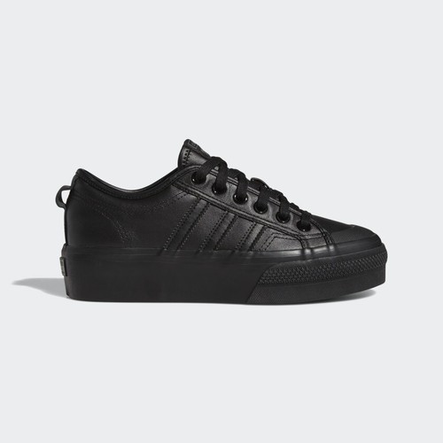 Adidas FW0266 NIZZA PLATFORM W Donna Nero NUOVA COLLEZIONE | eBay