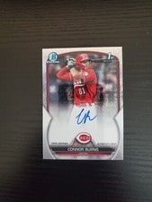 Connor Burns - 2023 Bowman Draft Chrome 1st Autograph - MOJO REFRACTOR AUTO /150