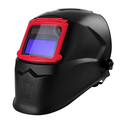 True Color Solar Powered Auto Darkening Welding Hood Helmet for TIG MIG ARC 