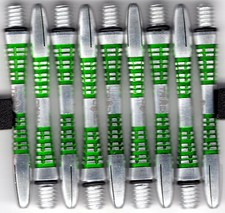 WINMAU TRIAD Short Green Aluminium Dart Shafts: 1 Set of 3