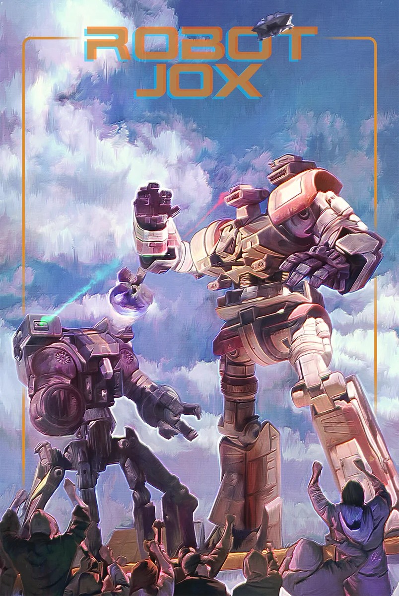 Robot Jox Crash And Burn Sci-fi Movie Film Poster Giclee Print Art