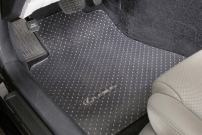 4 Piece Clear Protect-A-Mat Rubber Custom Fit Floor Mats for Saab Vehicles