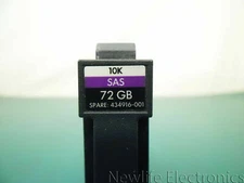 HP 434916-001 72GB 10,000 RPM 3 Gbps 2.5 in. SAS HDD 459512-001 DG072BAAJA