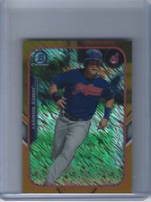 2015 Bowman Chrome James Ramsey Mini Gold Shimmer Refractor RC #18/50 Free S&H