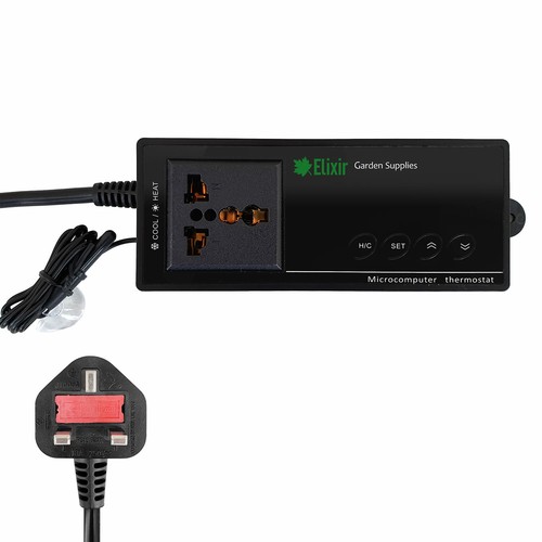 Soil Warming Cable Thermostat For Heated Beds Propagator Greenhouse eBay