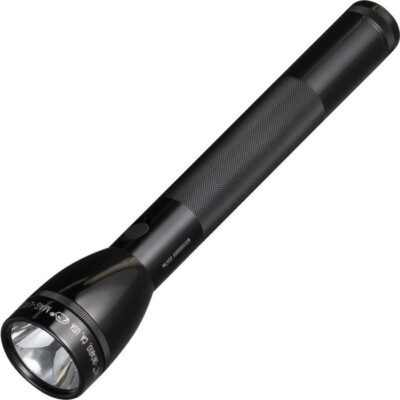 Mag-Lite ML-100 Series LED Flashlight 5 Modes Water Resistance Takes 3 C Cell