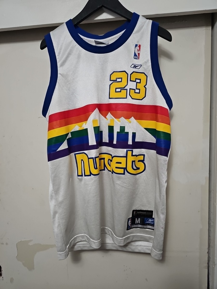Nuggets CAMBY 23 ジャージ Lサイズ Adidas Denver Nuggets NBA replica Jersey #23 Marcus Camby