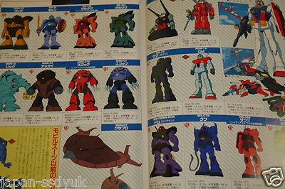 Mobile Suit Gundam MS Daizenshuu 98 MS Encyclopedia Guide Book