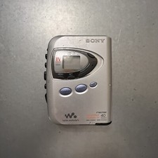 SONY WM-FX290 AM/FM Walkman Cassette Player TESTED WORKING Vintage Old Stereo