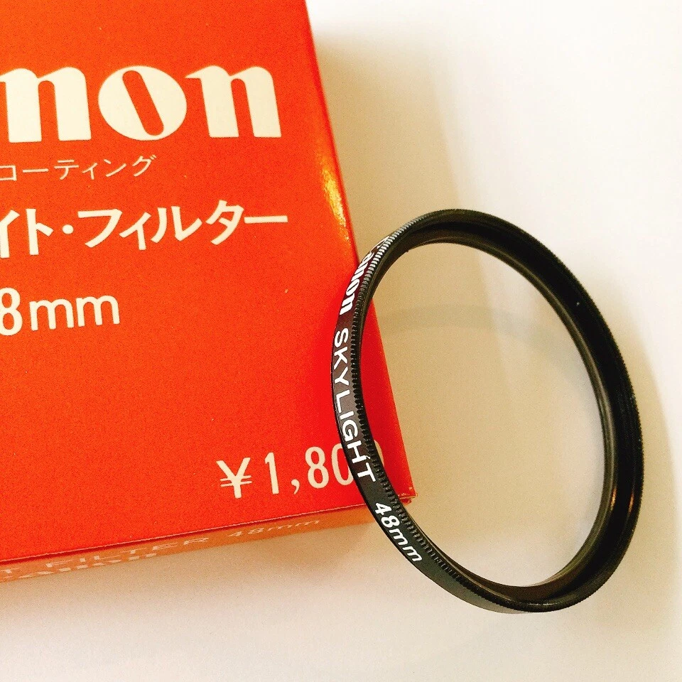 【MINT】CANON SKYLIGHT FILTER 48mm Multi-coated glass VINTAGE AUTHENTIC in Box - Image 3 of 4