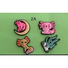 Shoe Charms, Jibbitz, Jibz Cute Axolotl 4 Pcs/2A