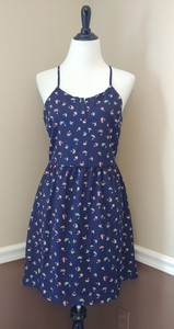 navy blue sundress