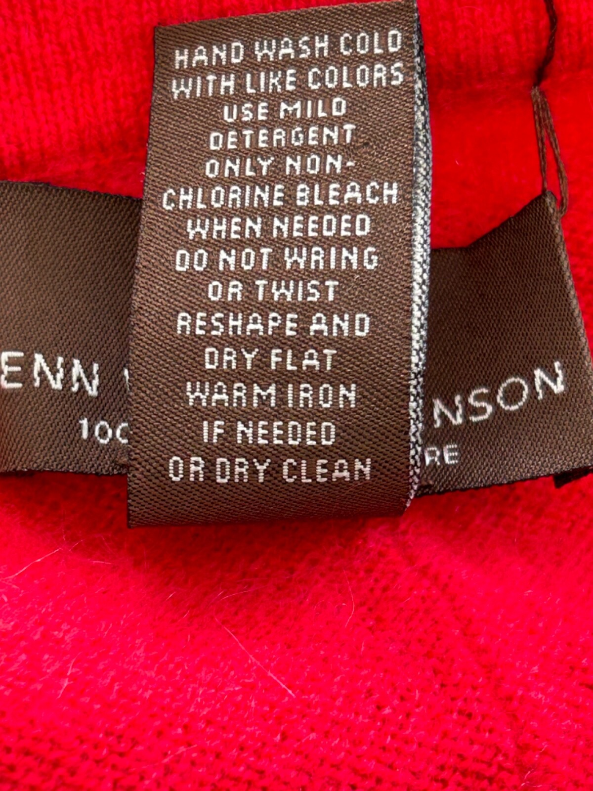 Fenn Wright Manson Red LS Pullover Crew Neck Wome… - image 9