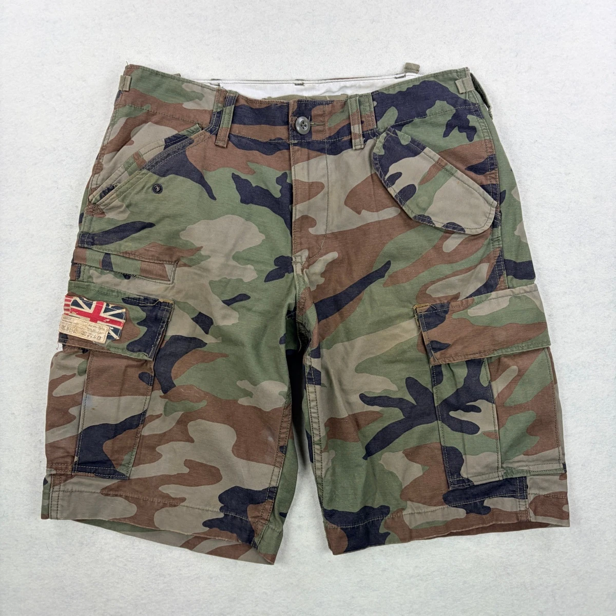Denim & Supply Ralph Lauren Camouflage Army Shorts for Men for