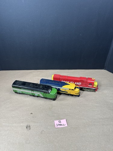 Lote de 3 Locomotora Modelo Rock Island 4301 Santa Fe 271c Burlington Northerm 853 | Zustand: Used