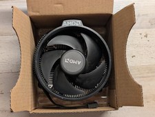 AMD Wraith Stealth CPU Cooler Fan & Heatsink Socket AM4 with Pre-Applied Thermal