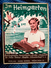 Zither-Noten IM HEIMGARTEN Band 1 - Verlag Hans Dondl München 23 - 24 Seiten