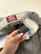 Match Mens Gray Cotton Twill Cargo Pants 32W ...