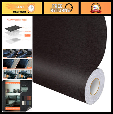 Large Self-Adhesive Leather Repair Patch 35.4x78.7'' for Furniture, Sofas, Car Se
