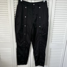 NWT Adidas Women's Black Club Adibreak Snap Track Pants 10