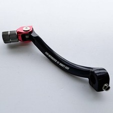 Zeta Revolver Gear Lever - Adjustable Tip - RMZ450 08-24 (Black w/Red)