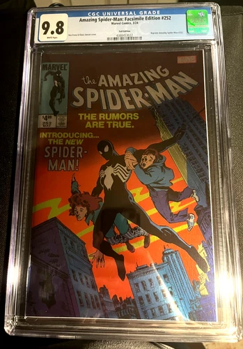 Amazing Spider-Man 252 FACSIMILE Edition Foil CGC 9.8 NM/M