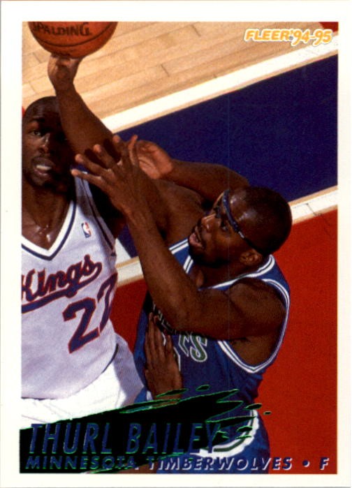 1994-95 Fleer #131 Thurl Bailey - BSK