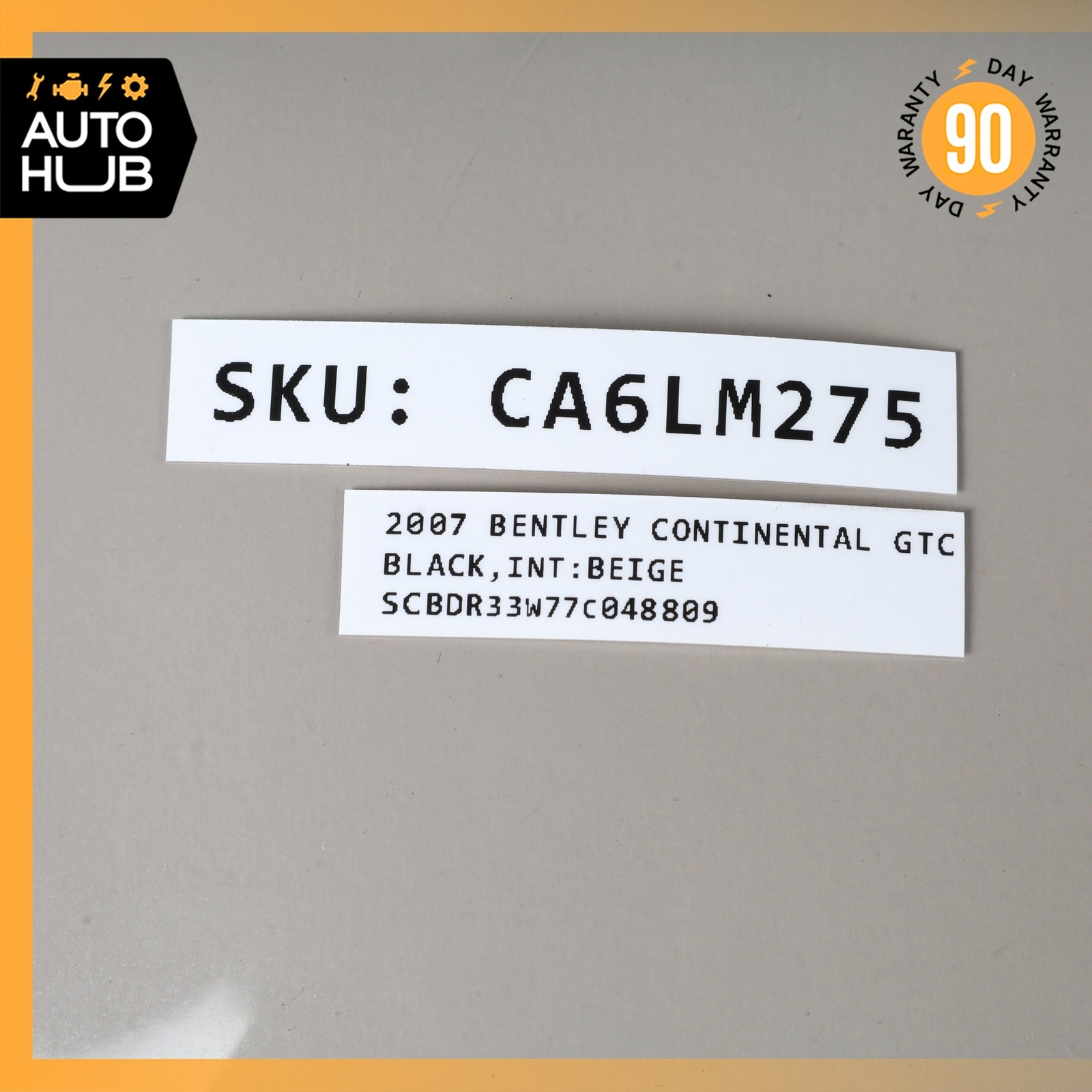 Bentley Continental GT 2003-2013 Hvac control module