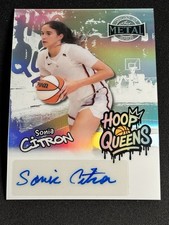 SONIA CITRON 2025 LEAF METAL WOMEN OF SPORT SILVER PRIZM /10 AUTO WNBA QUEEN 🔥