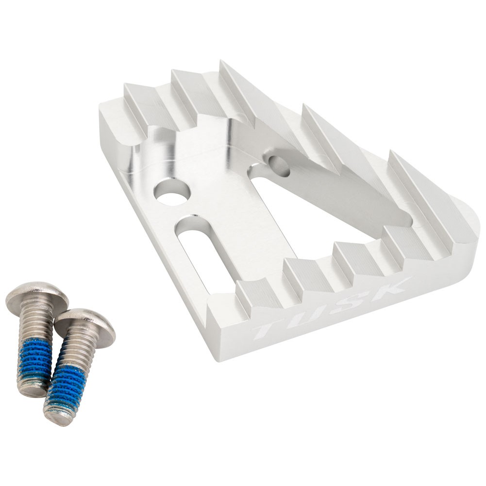 Tusk Brake Pedal Replacement Tip Silver 1810080010