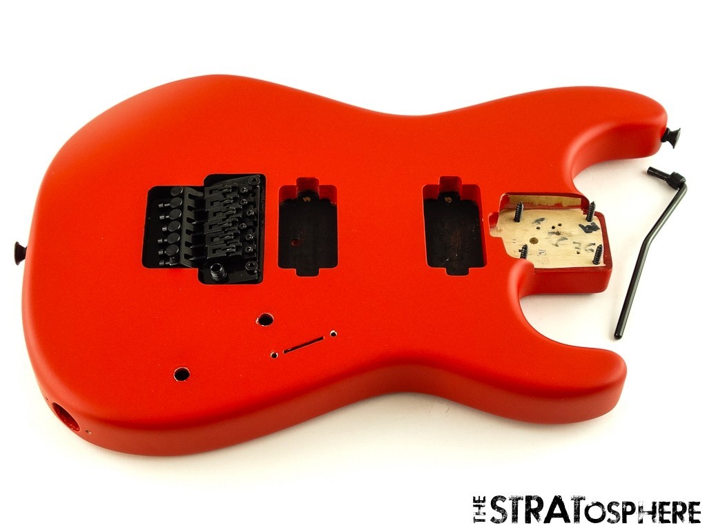 Charvel San Dimas Pro Mod BODY + HARDWARE Floyd Rose Racing Red