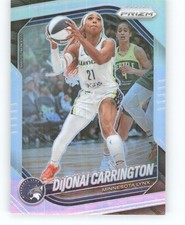 2025 Panini Prizm WNBA - DiJonai Carrington #9 Silver Prizm