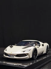 Ferrari 296 GTB N-LARGO NOVITEC (White) [VIP scale Models] 1/18 scale