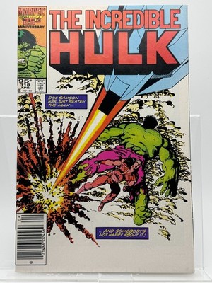 Incredible Hulk #318 (1986) - CPV - Marvel Comics VF