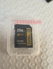 Lexar 256G SD Card 2000X read speed 300MB/s w...