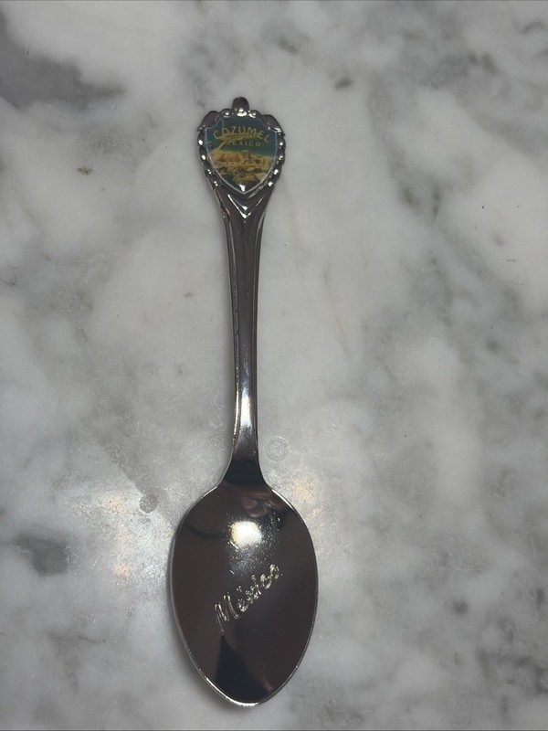 Cozumel Mexico Vintage Souvenir Spoon Collectible