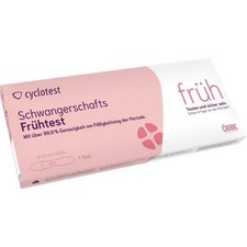 2x CYCLOTEST Schwangerschafts-Frühtest 10 mlU/ml Urin 1 ST