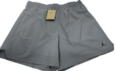 Nike Air Jordan Running Training Shorts Mens Large Standard Fit Dri Fit Gray