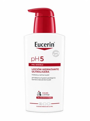 Eucerin pH5 - Ultraleichte Feuchtigkeitslotion für empfindliche Haut - 400 ml