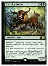 Magic 2012 (M12) #176 Garruk's Horde