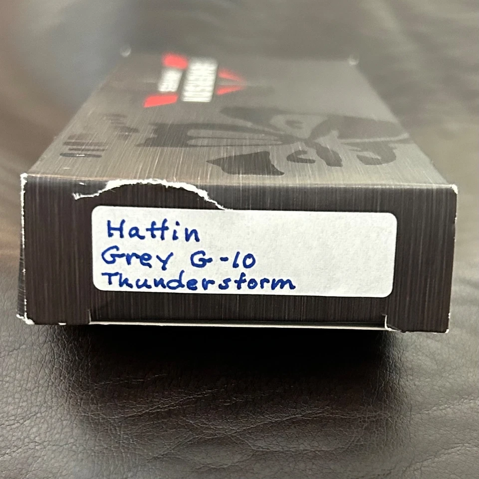 Cuchillos Emerson Lost&Found Raro Hattin Gris G10 Thunderstorm, Sin Serie #, 1 de 1 Foto 3 de 4