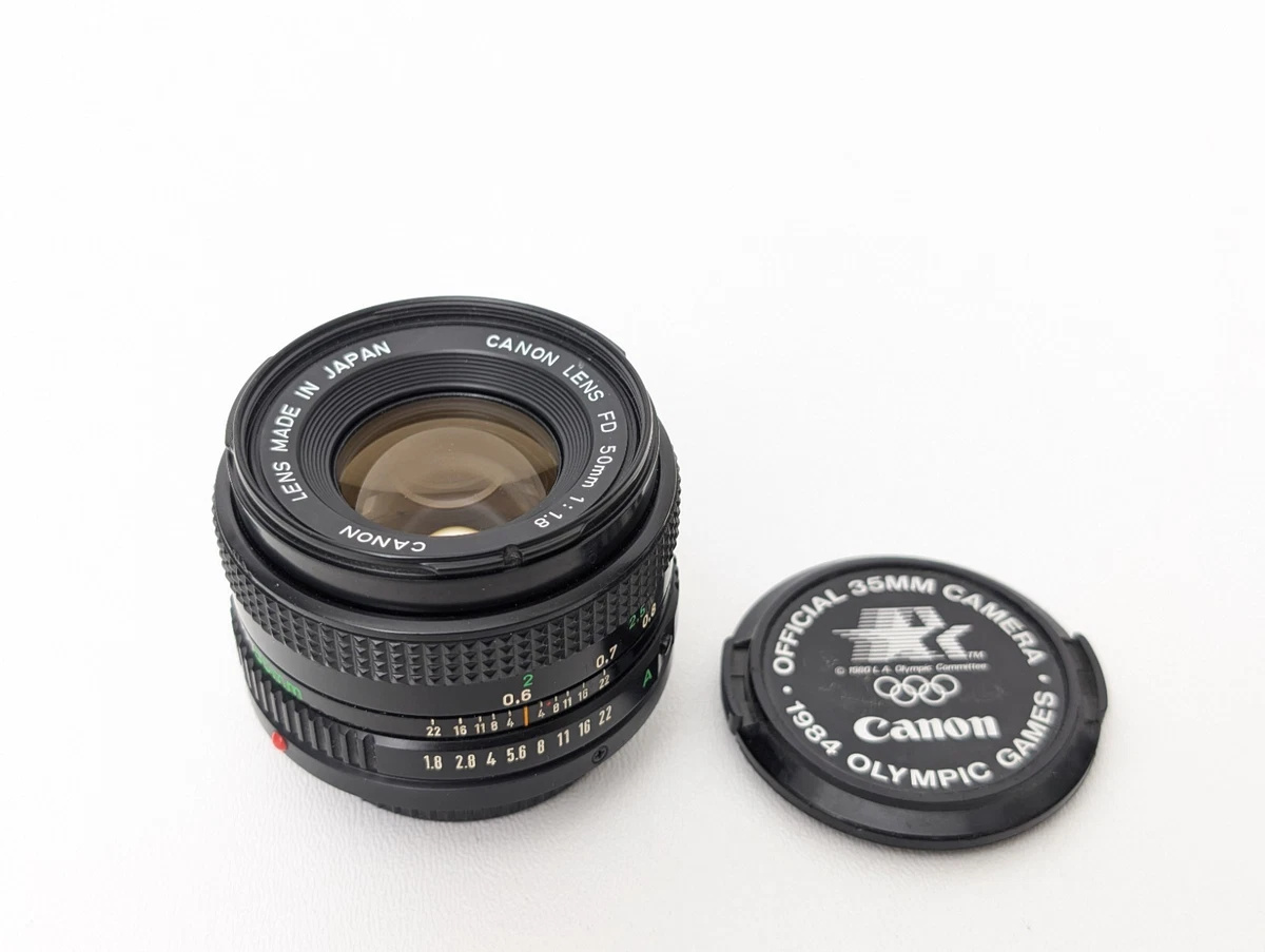 Canon FD f/1.8 Camera Lenses 50mm Focal for sale | eBay