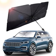 55" x 31" Car Sunshade Umbrella,Upgraded Windshield Cover Sun Shade,UV