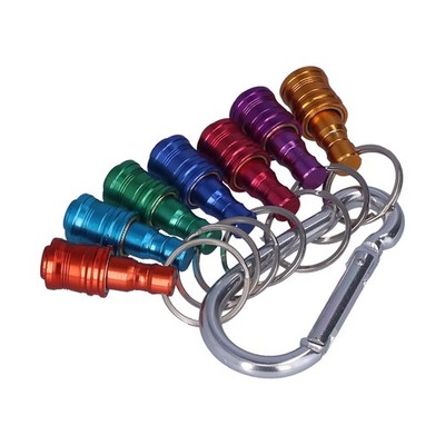 7x Keychain Extension Bar Fast Change Screwdriver Bit Holder Adapter 1/4in SET