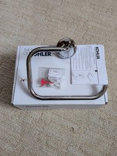 Kohler K-27428-CP Tone 8-7/8" Wall Mounted Towel Ring- Polished Chrome