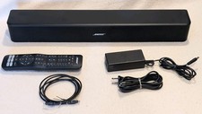 Bose Solo 5 TV Sound System Soundbar Model 418775 With Power Cord  Remote