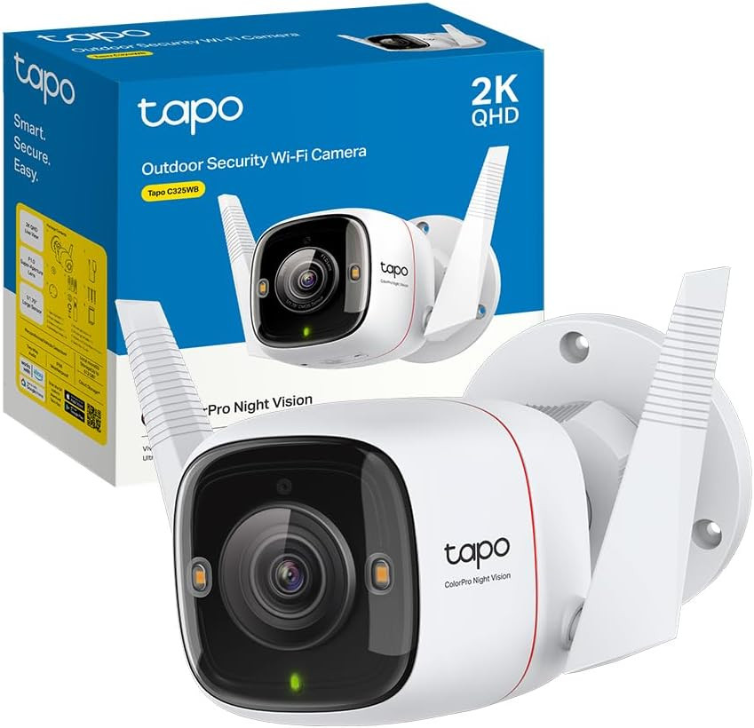 Offerta Tapo C325WB 2K QHD - La Migliore Sorveglianza Notturna