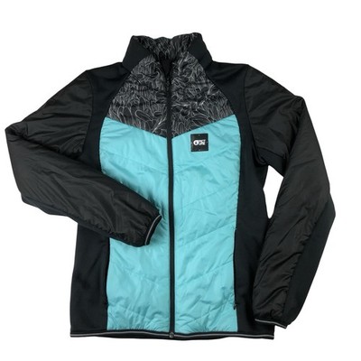 Picture Organic Womens Large Blue Hybrid Insulated Full Zip Jacket